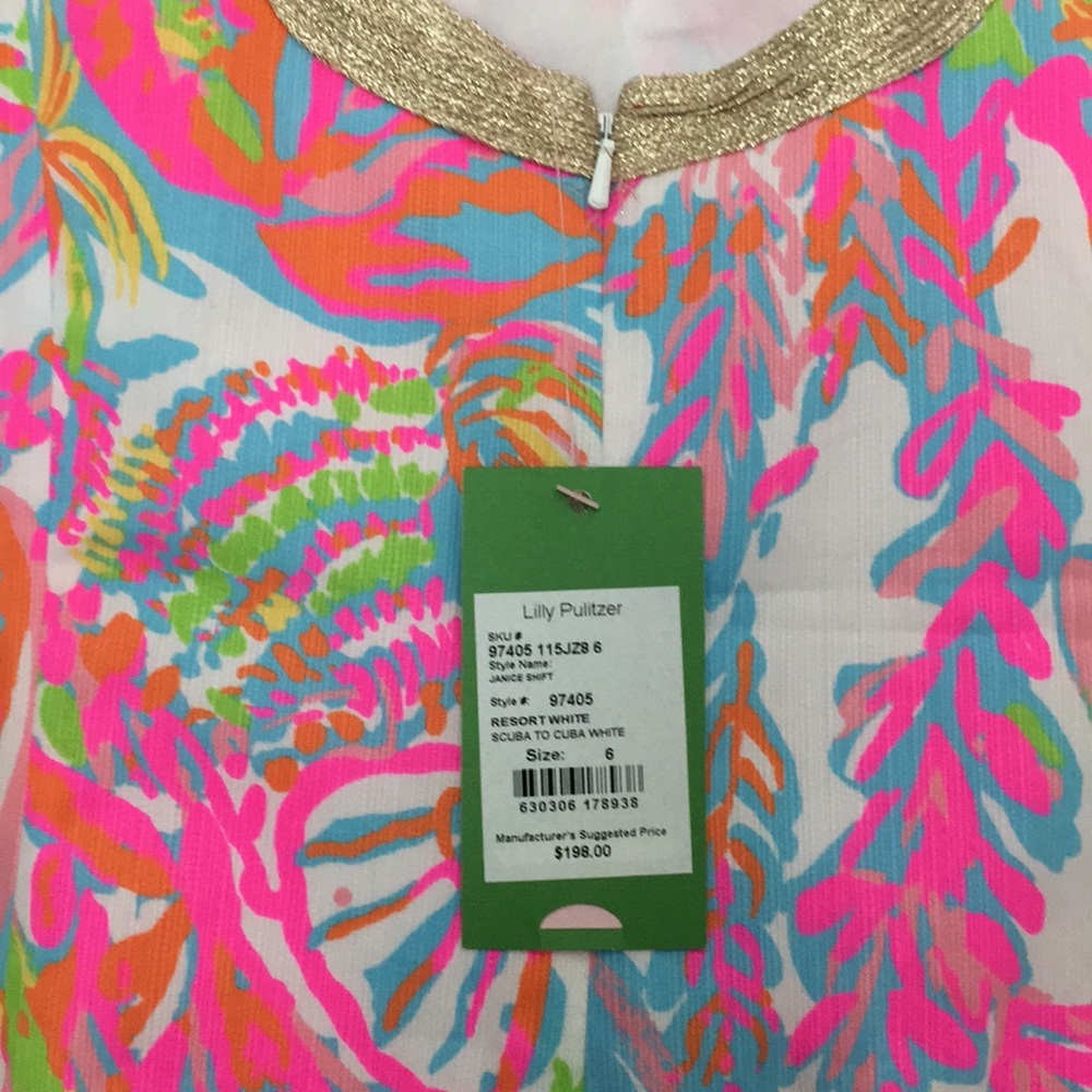 Lilly Pulitzer Sleeveless Dress. Never worn.